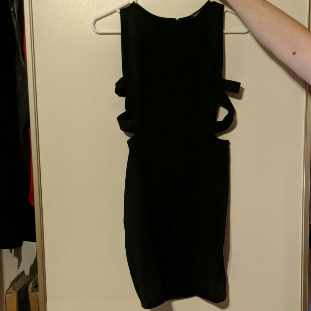 Boohoo Black Dress